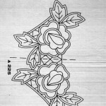 patron broderie richelieu gratuit