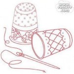 patron broderie traditionnelle