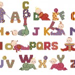 grille a broder bebe