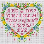 grille broderie alphabet
