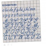 grille broderie alphabet