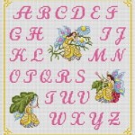 grille broderie alphabet