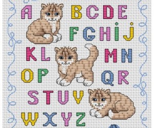 grille broderie alphabet