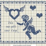 grille broderie ange gratuite