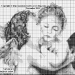 grille broderie ange gratuite