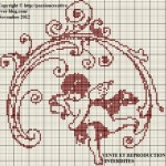 grille broderie ange gratuite