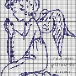 grille broderie ange gratuite