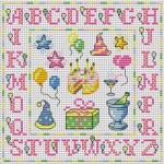 grille broderie anniversaire