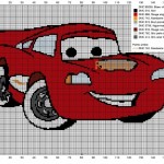 grille broderie cars