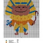 grille broderie egyptienne