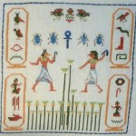 grille broderie egyptienne