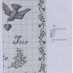 grille broderie gratuite communion