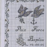 grille broderie gratuite communion