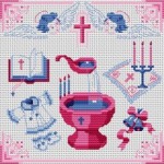 grille broderie gratuite communion