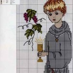 grille broderie gratuite communion