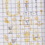 grille broderie gratuite communion