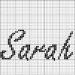 grille broderie naissance