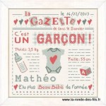 grille broderie naissance