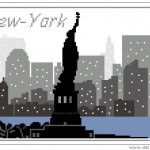 grille broderie new york