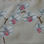 grille broderie orchidée