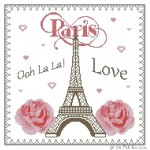 grille broderie tour eiffel