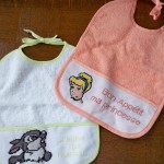 modèle broderie bavoir