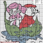 modèle broderie disney