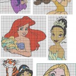 modèle broderie disney