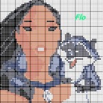 modèle broderie disney