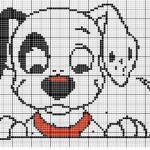 modèle broderie disney