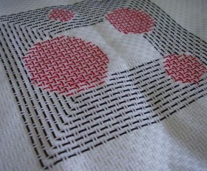 modèle broderie grain d'orge