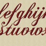 modèle broderie lettre gratuit