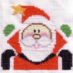 modèle broderie point de croix facile