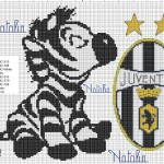 modèle broderie point de croix facile