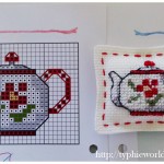 modèle broderie point de croix facile