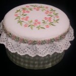 modèle broderie pour couvrir une boite en cartonnage