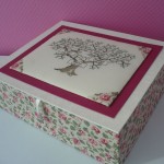 modèle broderie pour couvrir une boite en cartonnage