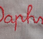 modèle broderie prénom