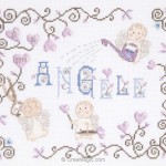 modèle broderie prénom