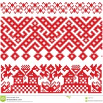 modèle broderie russe