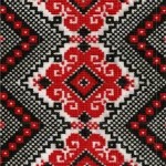 modèle broderie russe