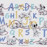 modèle broderie walt disney