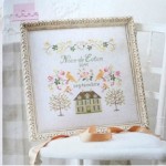 motif a broder au point de croix