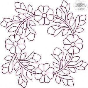 Galerie motif broderie à la main gratuit
