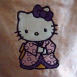 motif broderie machine hello kitty