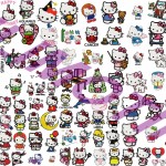 motif broderie machine hello kitty