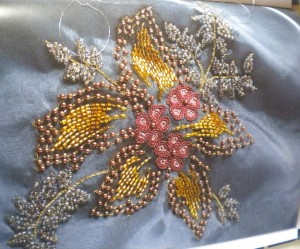 motif broderie main