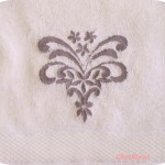 motif lavande broderie machine