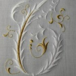 motif lavande broderie machine