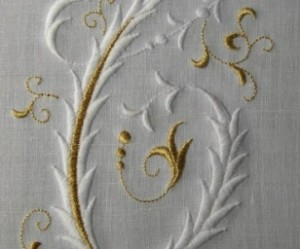 motif lavande broderie machine